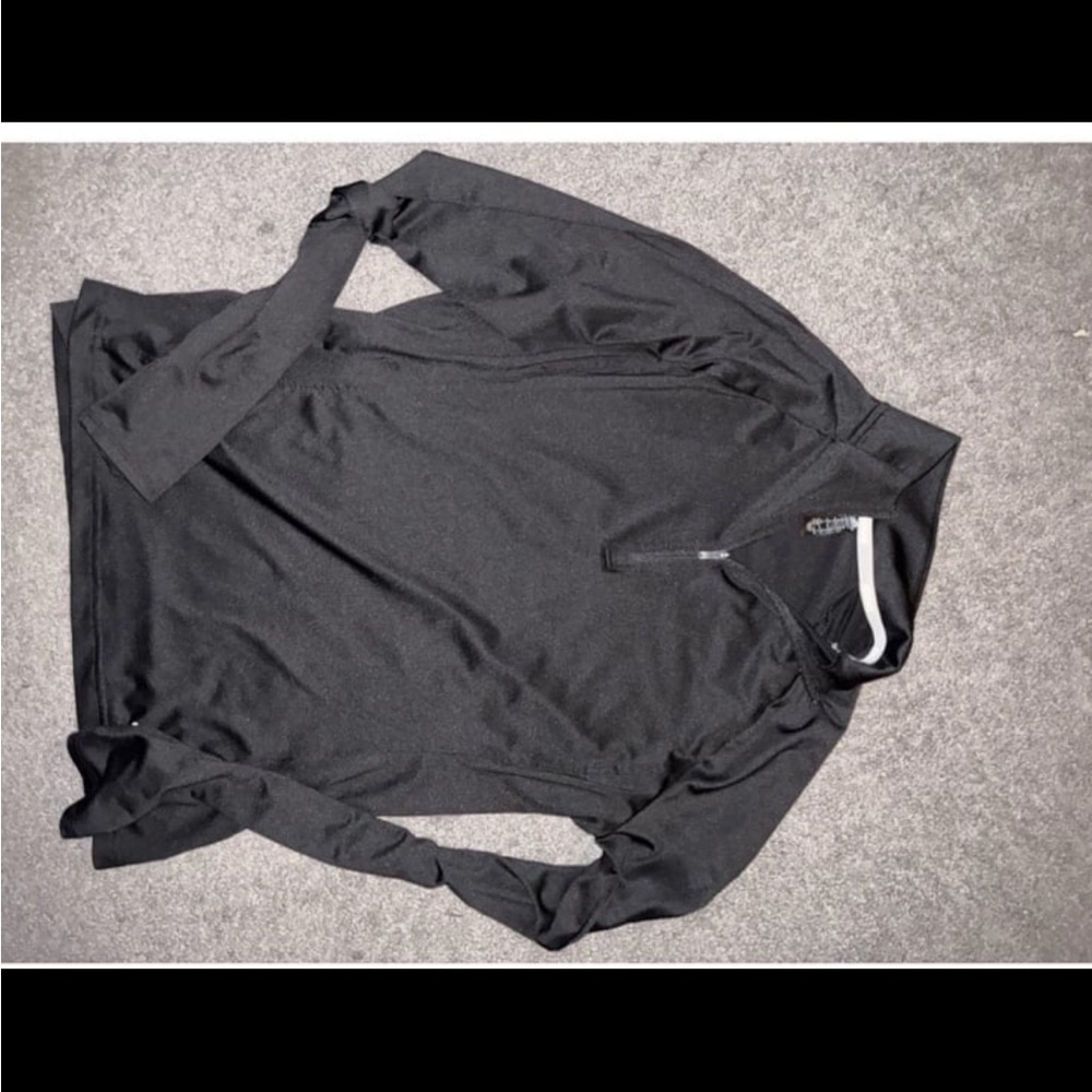 Black adidas quarter zip womens